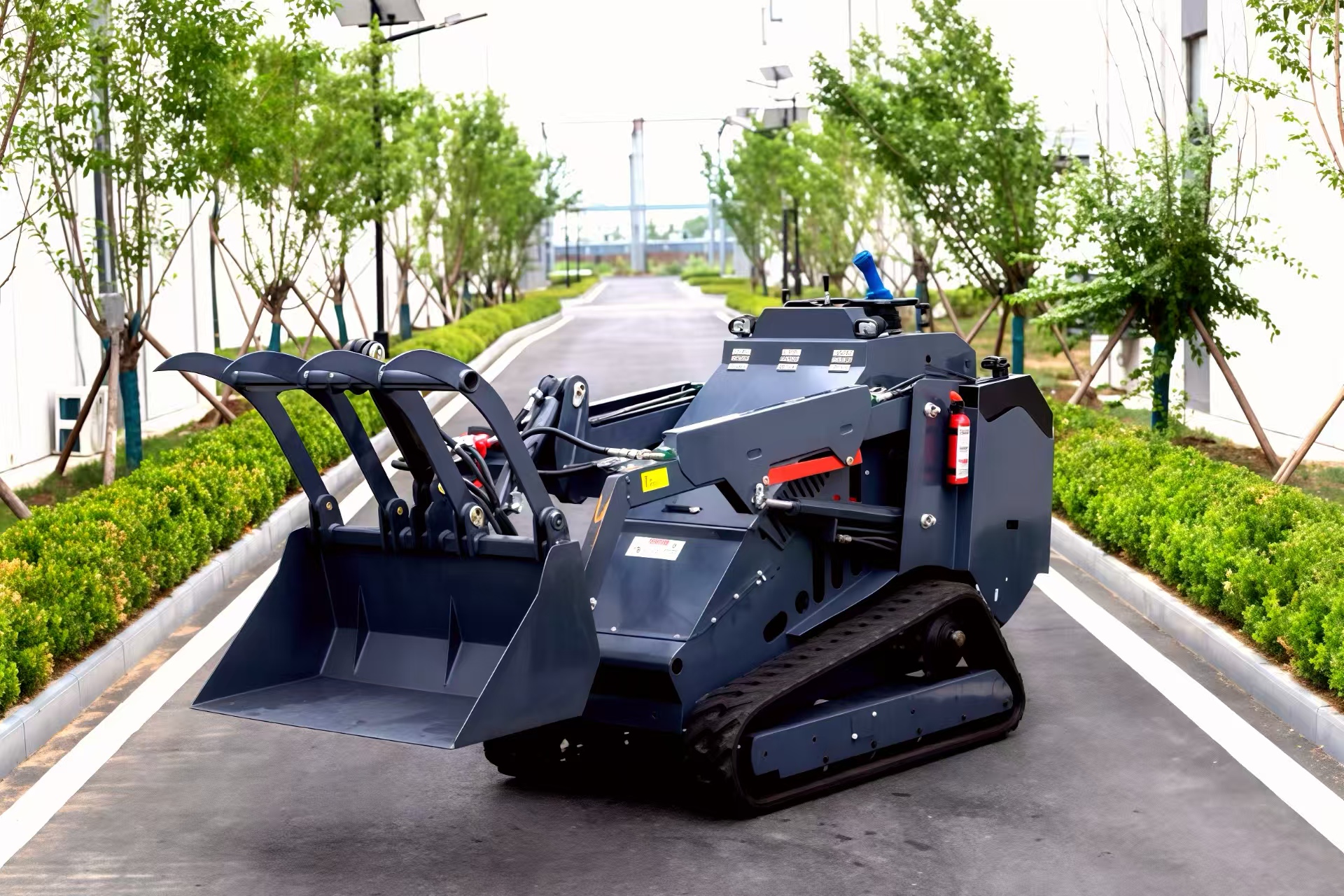 滑移装载机图标